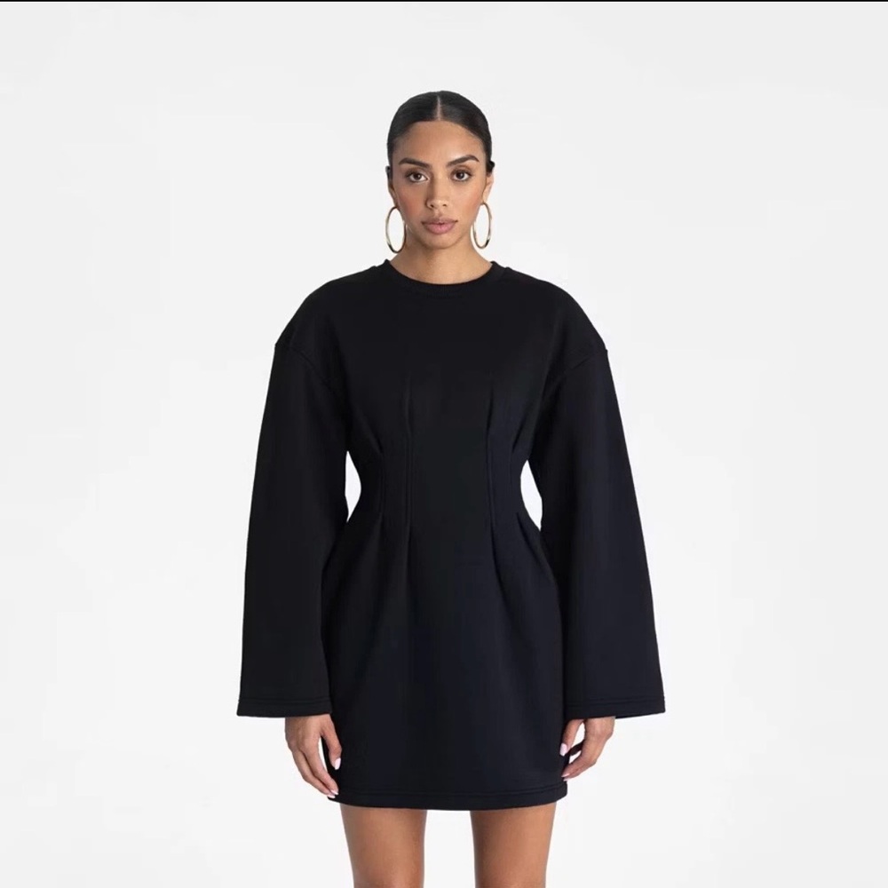 KBB by KAHLANA Women’s Long Sleeve “The Sweatshirt Dress”